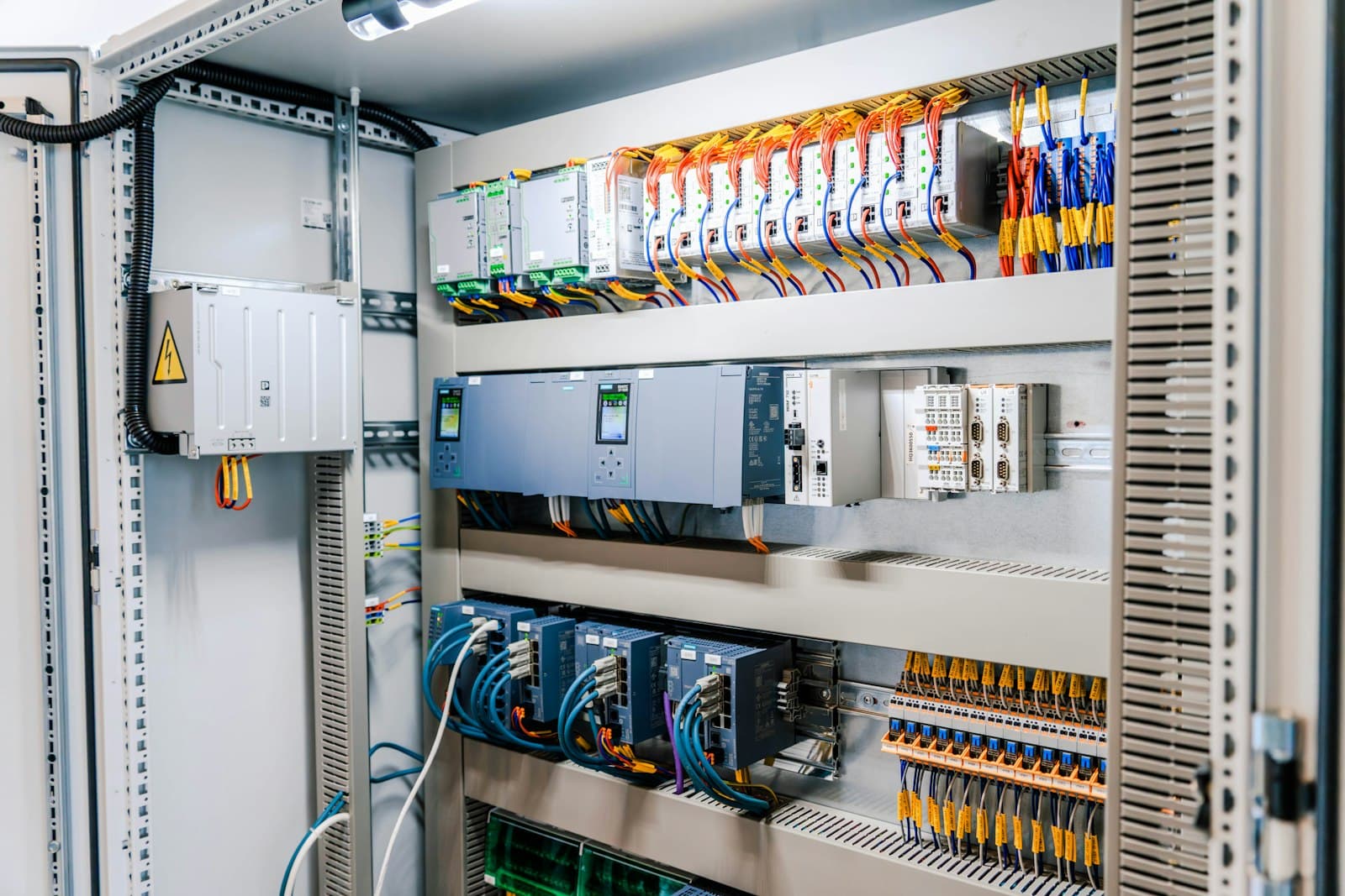 Industrial electrical control panel